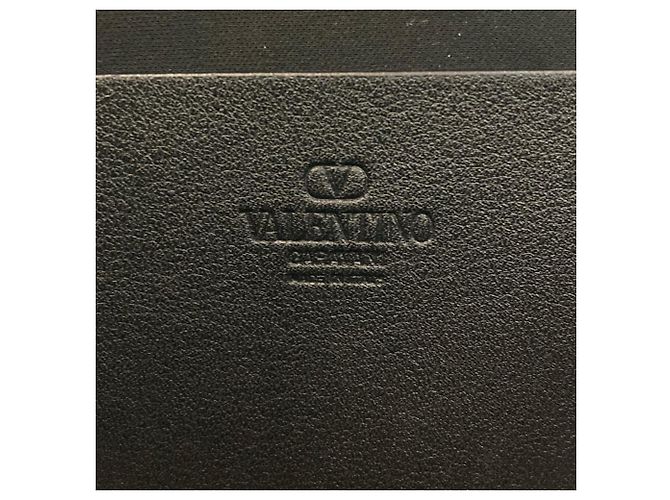 Borsa Tote Valentino in pelle nera Nero - vista 12