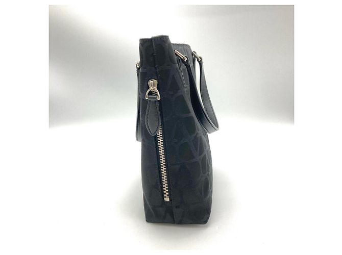 Borsa Tote Valentino in pelle nera Nero - vista 3