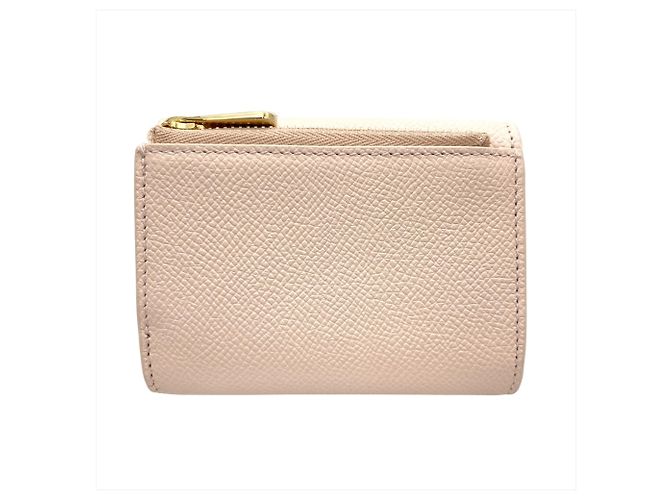 Cartera Tri-fold Gancini Salvatore Ferragamo Rosa - vista 2