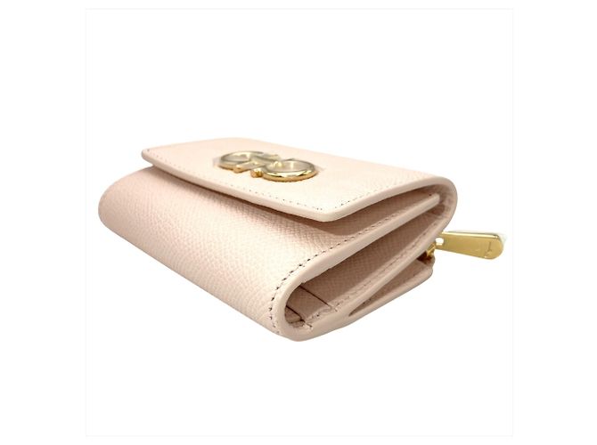 Cartera Tri-fold Gancini Salvatore Ferragamo Rosa - vista 4