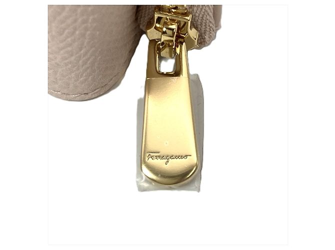 Cartera Tri-fold Gancini Salvatore Ferragamo Rosa - vista 8