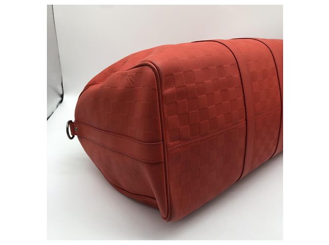 Louis Vuitton Keepall Bandoulière Damier XS Rouge - vue 5