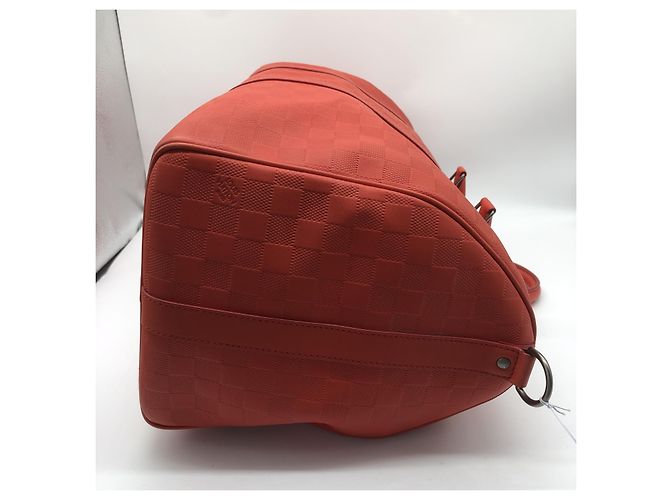 Louis Vuitton Keepall Bandoulière Damier XS Rouge - vue 7