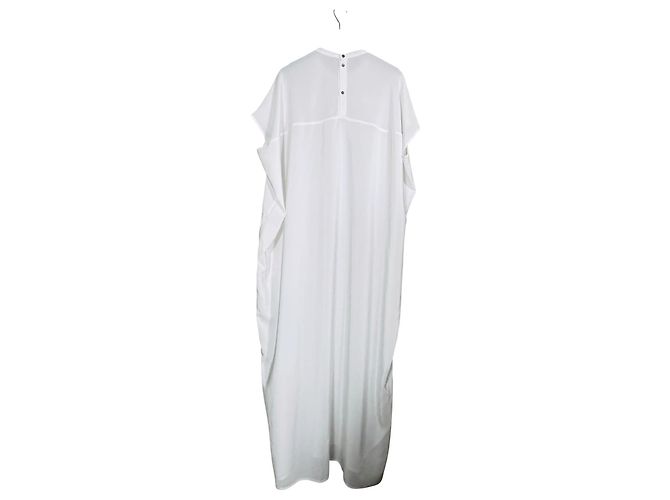 Sofie D'Hoore Dunet Weißes Seiden-Kaftan-Kleid - Ansicht 4