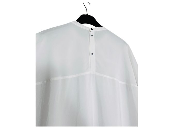Sofie D'Hoore Dunet Weißes Seiden-Kaftan-Kleid - Ansicht 5