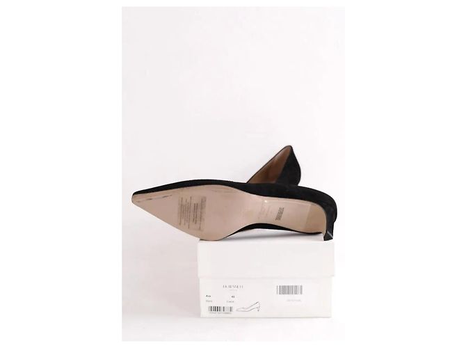 Décolleté Ava Lk Bennett in camoscio nero - vista 6