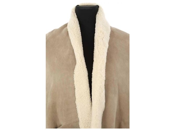 Chaqueta de cuero marrón Swildens Castaño - vista 2