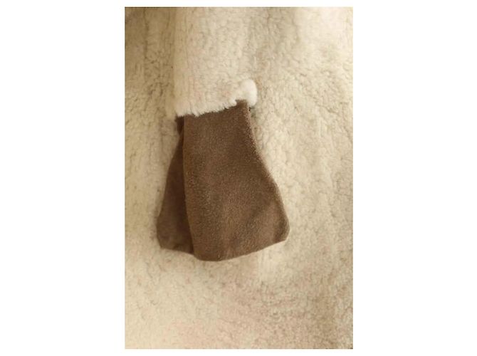 Chaqueta de cuero marrón Swildens Castaño - vista 6