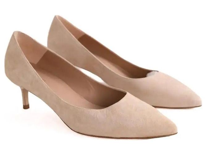Lk Bennett Audrey Absatzschuhe beige Wildleder - Ansicht 3