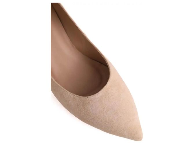 Lk Bennett Audrey Absatzschuhe beige Wildleder - Ansicht 5