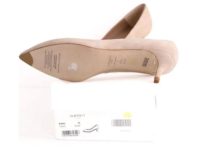 Lk Bennett Audrey Absatzschuhe beige Wildleder - Ansicht 6