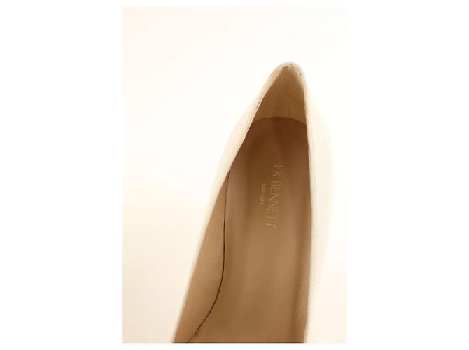 Lk Bennett Tacchi Floret new écru Crudo - vista 4