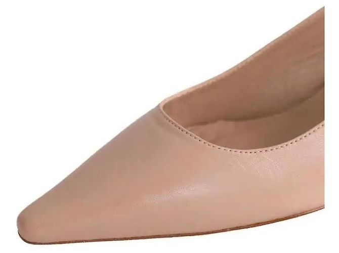 Décolleté Lettie in pelle beige Lk Bennett - vista 5