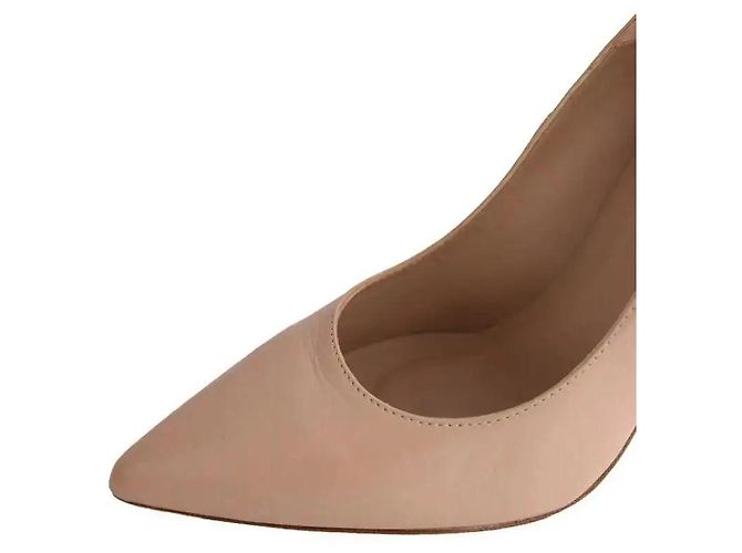 Décolleté Lk Bennett Fern in pelle beige - vista 5