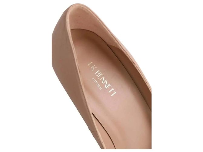 Décolleté Fern in pelle beige Lk Bennett - vista 4