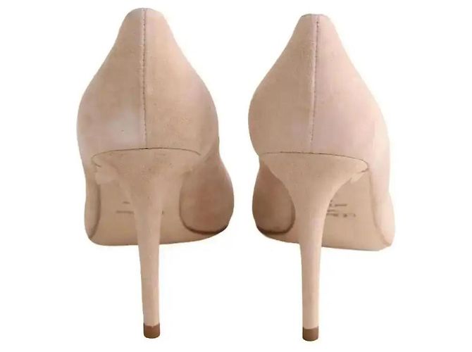 Décolleté Fern Lk Bennett in camoscio beige - vista 2