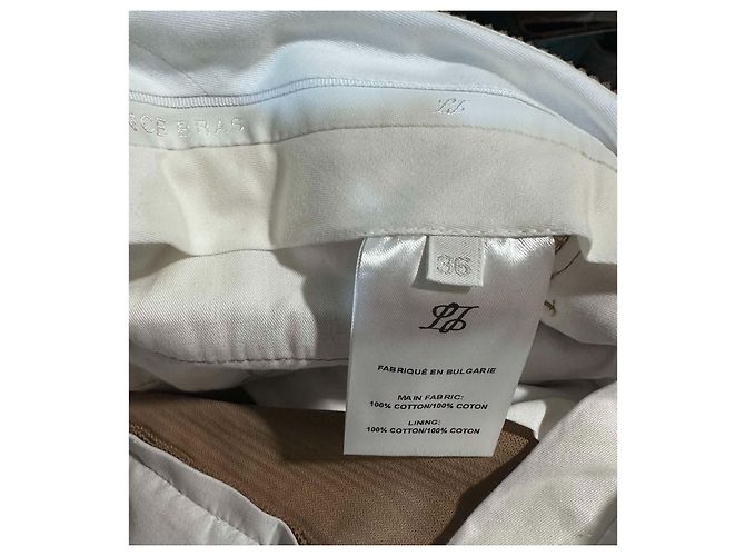 Laurence Bras Pantalones Anchos de Pana Camello - vista 7