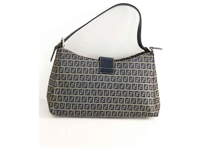 Fendi Borsa a tracolla Baguette grigia Grigio - vista 2