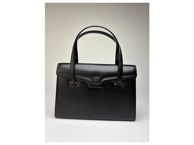 Vintage Givenchy Antigona Strukturleder Handtasche Schwarz - Ansicht 11