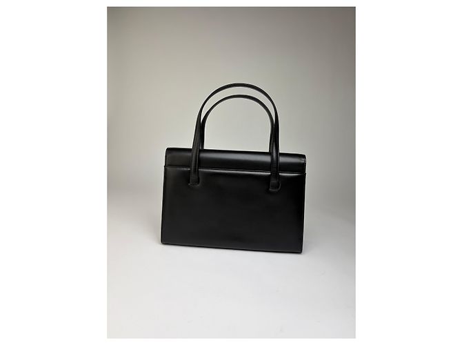 Vintage Givenchy Antigona Strukturleder Handtasche Schwarz - Ansicht 12