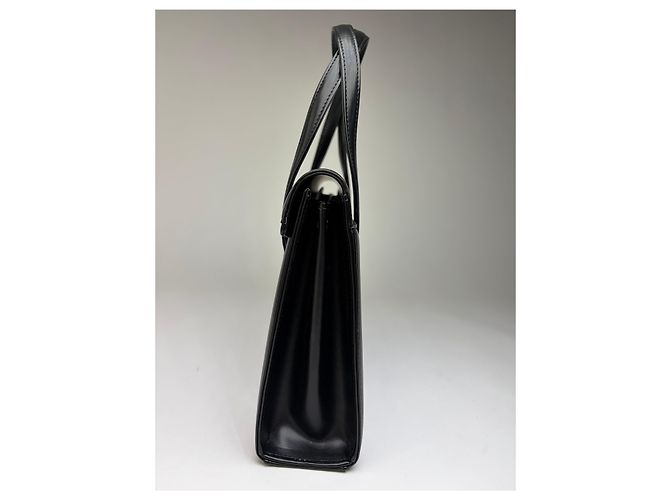 Vintage Givenchy Antigona Strukturleder Handtasche Schwarz - Ansicht 4
