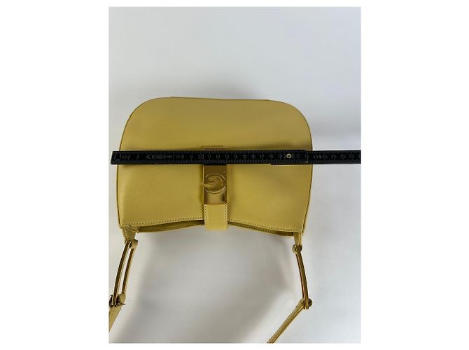 Antigona Vintage Givenchy strukturierte Lederhandtasche mit oberem Griff Cream Yellow Green Beige - Ansicht 7