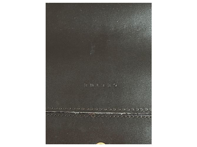 Céline Vintage Celine Macadam Canvas Bifold Wallet Beige Brown - view 5