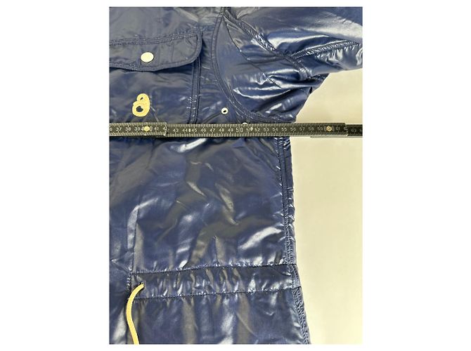 Impermeabile lungo vintage Courreges da uomo, Navy L Blu navy - vista 11