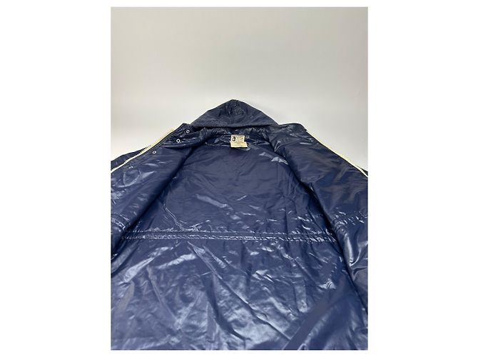 Impermeabile lungo vintage Courreges da uomo, Navy L Blu navy - vista 4