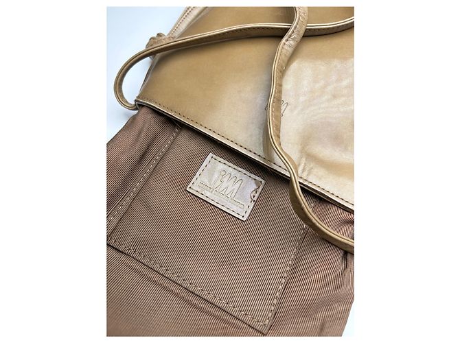 Vintage Issey Miyake Smooth Leather Pouch Bag Hellbraun - Ansicht 5