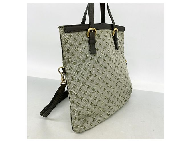 Louis Vuitton Monogram Mini Françoise Handtasche Khaki - Ansicht 2