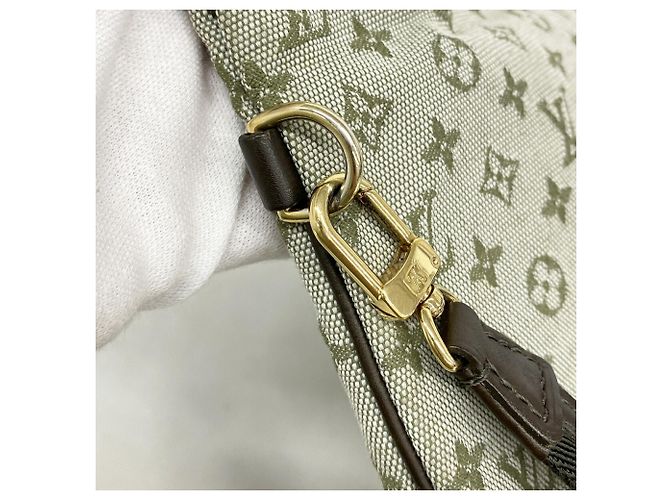 Louis Vuitton Monogram Mini Françoise Handtasche Khaki - Ansicht 8