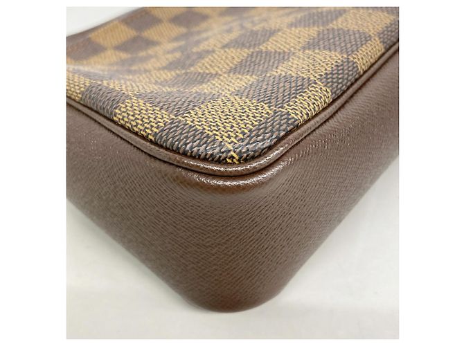 Louis Vuitton Damier Trousse Makeup Bag/Pouch N51982 Ebene Damier ebene - vista 6