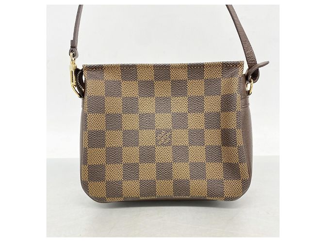 Louis Vuitton Damier Trousse Makeup Bag/Pouch N51982 Ebene Damier ebene - vista 9