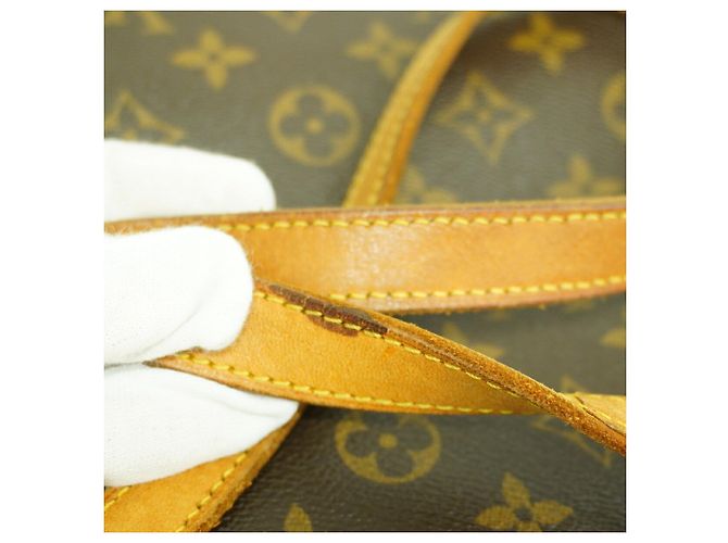 Saco Cabas Mezzo Monogram Louis Vuitton Marrom - vista 10