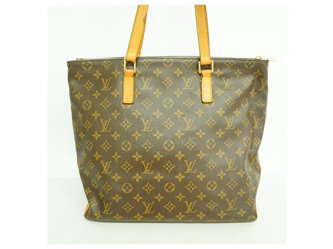 Saco Cabas Mezzo Monogram Louis Vuitton Marrom - vista 12