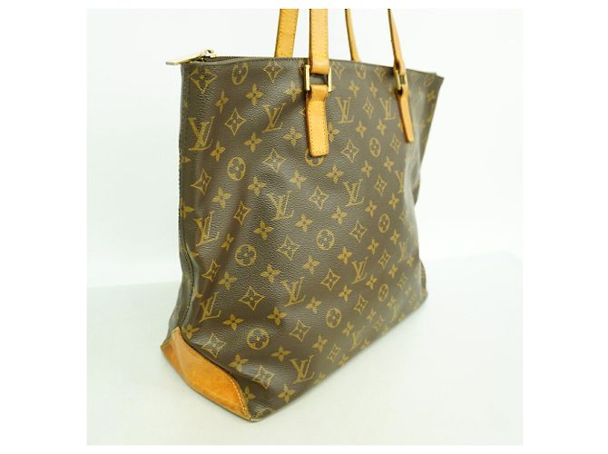 Saco Cabas Mezzo Monogram Louis Vuitton Marrom - vista 2