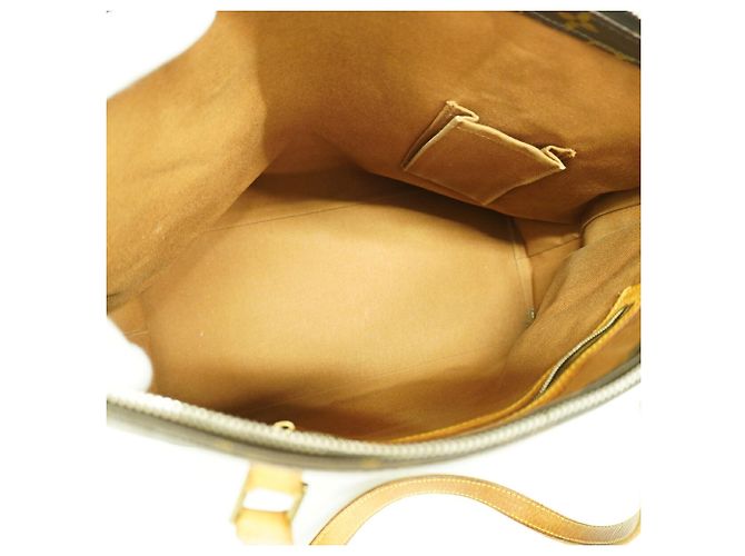 Saco Cabas Mezzo Monogram Louis Vuitton Marrom - vista 4