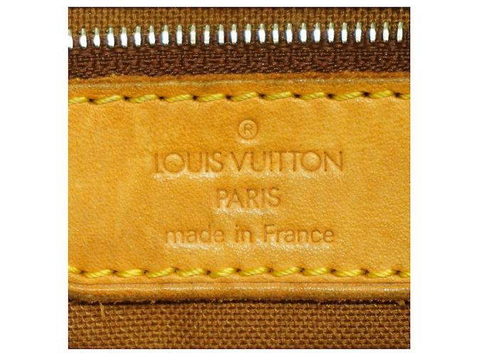 Saco Cabas Mezzo Monogram Louis Vuitton Marrom - vista 5