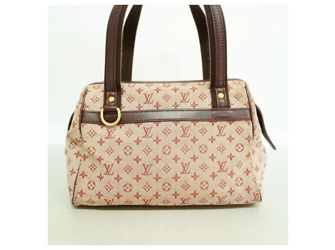 Borsa Louis Vuitton Monogram Mini Josephine PM Fuschia - vista 12