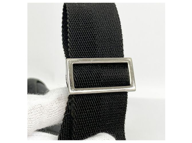 Borsa a Tracolla Gucci GG Canvas 110054 Black Nero - vista 10