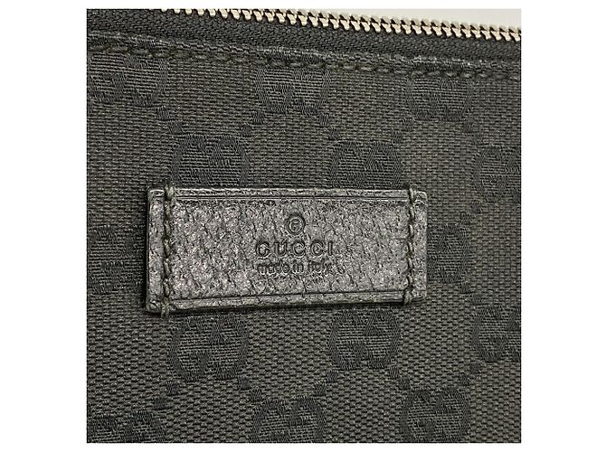 Borsa a Tracolla Gucci GG Canvas 110054 Black Nero - vista 11