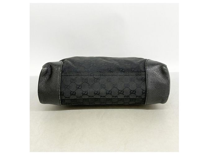 Borsa a Tracolla Gucci GG Canvas 110054 Black Nero - vista 3