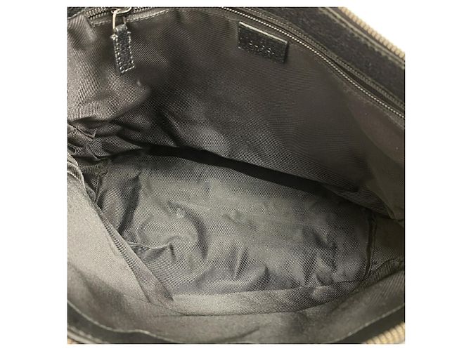 Borsa a Tracolla Gucci GG Canvas 110054 Black Nero - vista 4