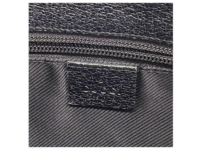 Borsa a Tracolla Gucci GG Canvas 110054 Black Nero - vista 5