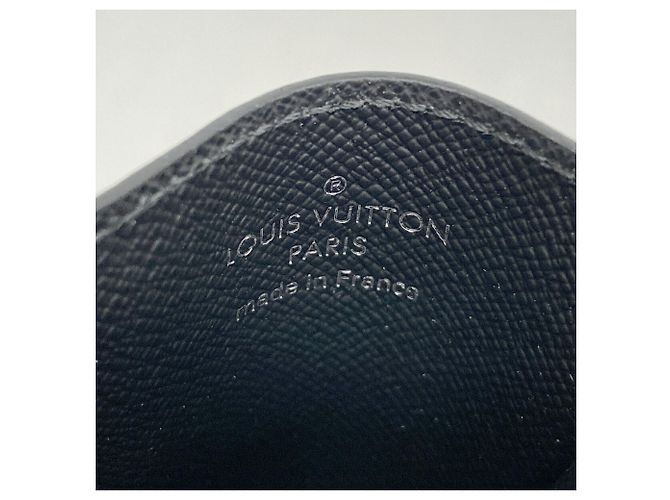 Louis Vuitton Noir Epi Leather Card Case Black - view 4
