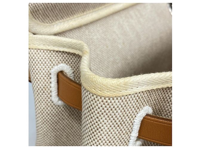 Hermès Hermes Herbag MM Handbag in Natural - vista 10