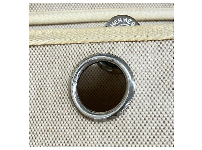 Hermès Hermes Herbag MM Handbag in Natural - vista 11