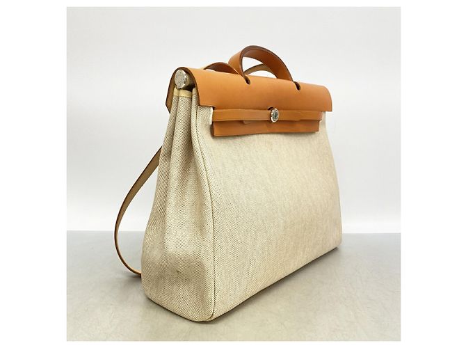Hermès Hermes Herbag MM Handbag in Natural - view 2