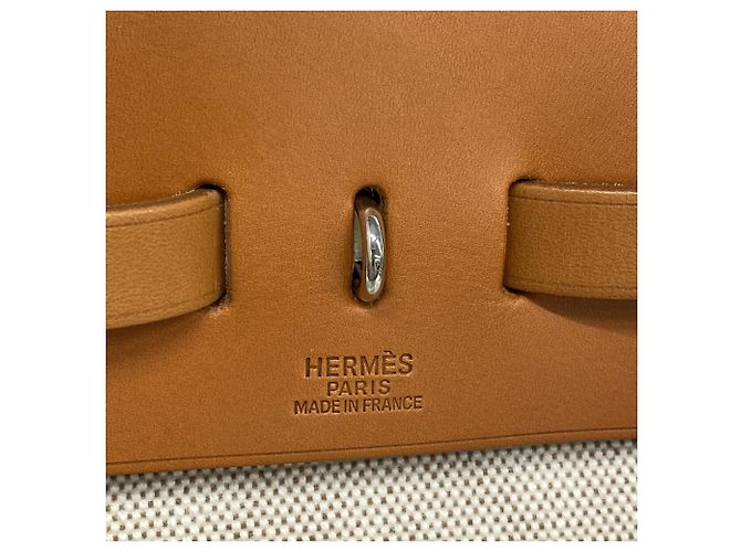 Hermès Hermes Herbag MM Handbag in Natural - view 5